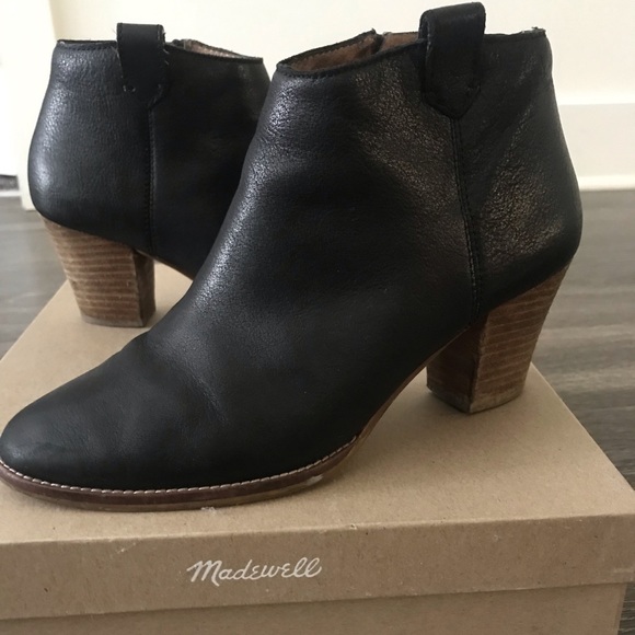Madewell black bootie - Picture 2 of 6